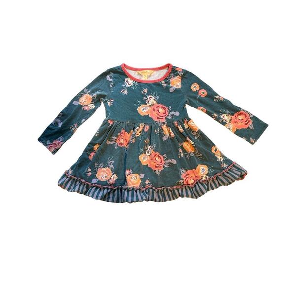 Matilda Jane Other - Matilda Jane Blue Floral Dress Girls 2
